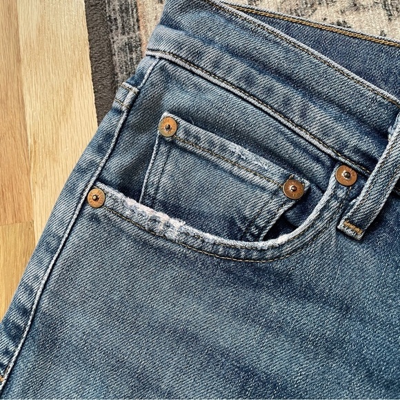 AGOLDE Nico High Rise Slim Fit Jeans Subdued 29 - Picture 8 of 9